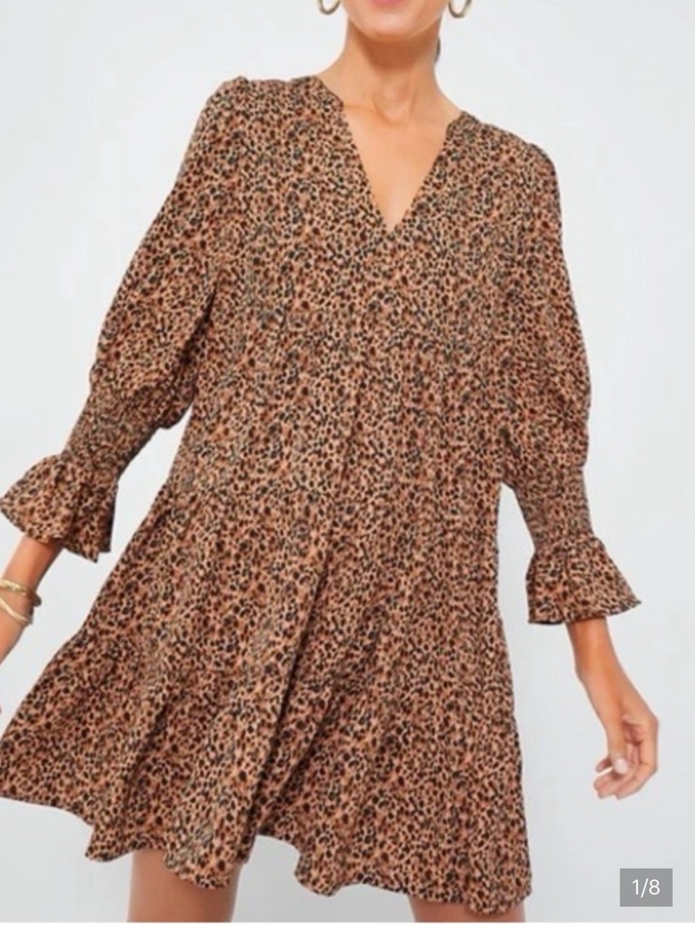 Tuckernuck Pomander Place Kenzo Leopard Dress  Size L - Picture 2 of 15
